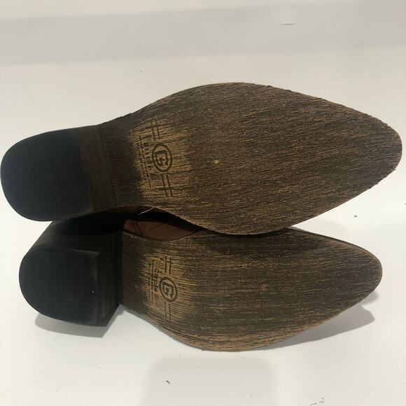 Corral Womens Embroidery Ankle Western Boots Pink  Q0174 Size US 7 - Picture 13 of 14